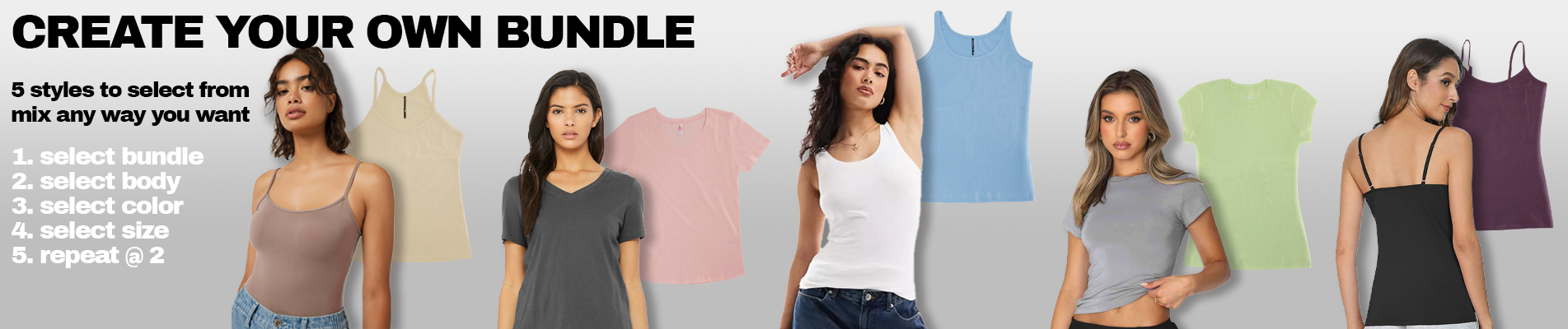 create your own bundle collection page image