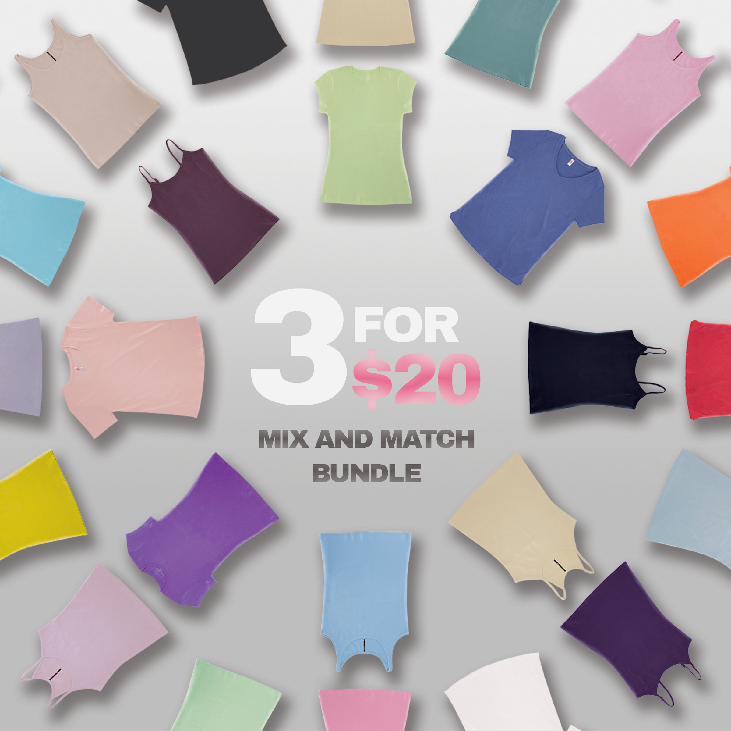 3 for 20 Mix & Match Bundle