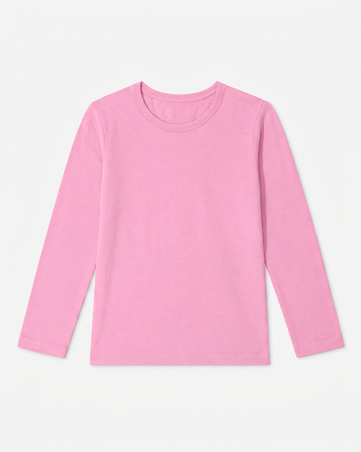 Toddler Girls LS Basic Stretch Tee
