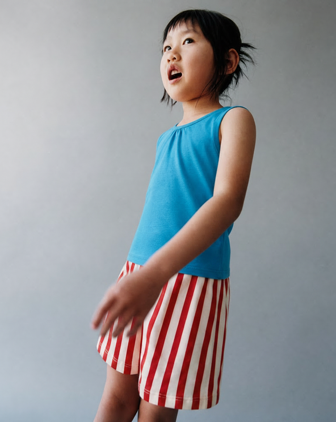 Toddler Girls Ruched Front Tanktop