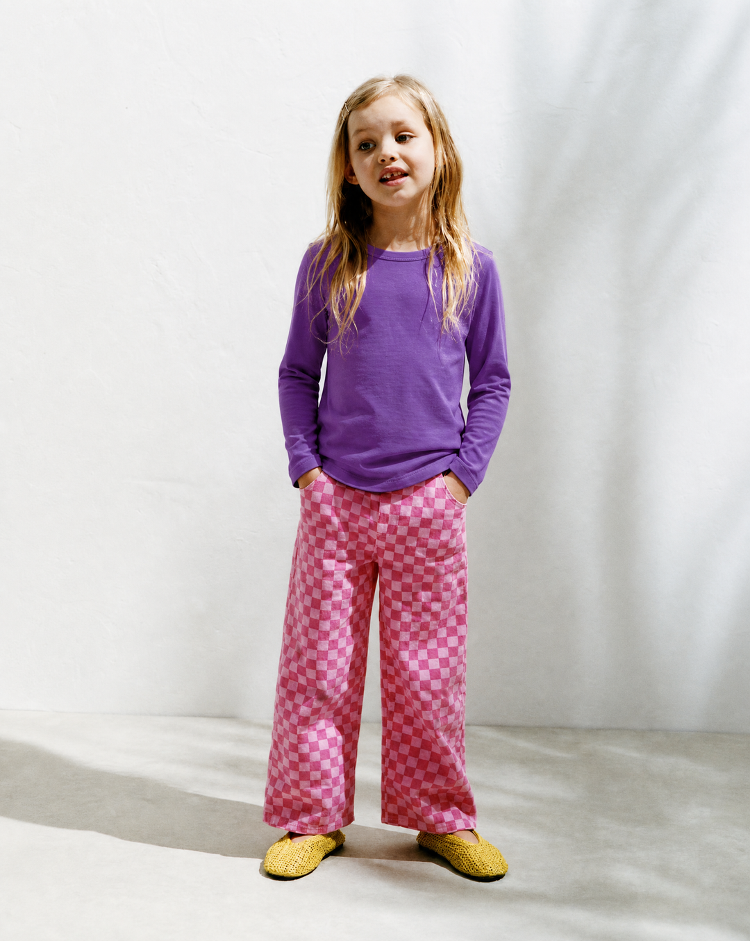 Toddler Girls Hi Low Long Sleeve Tee