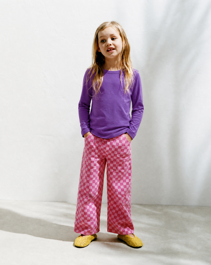Toddler Girls Hi Low Long Sleeve Tee