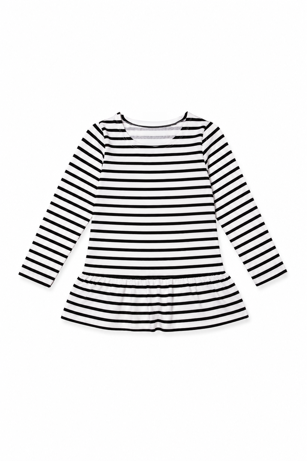Toddler Girls Long Sleeve Stripe Tee