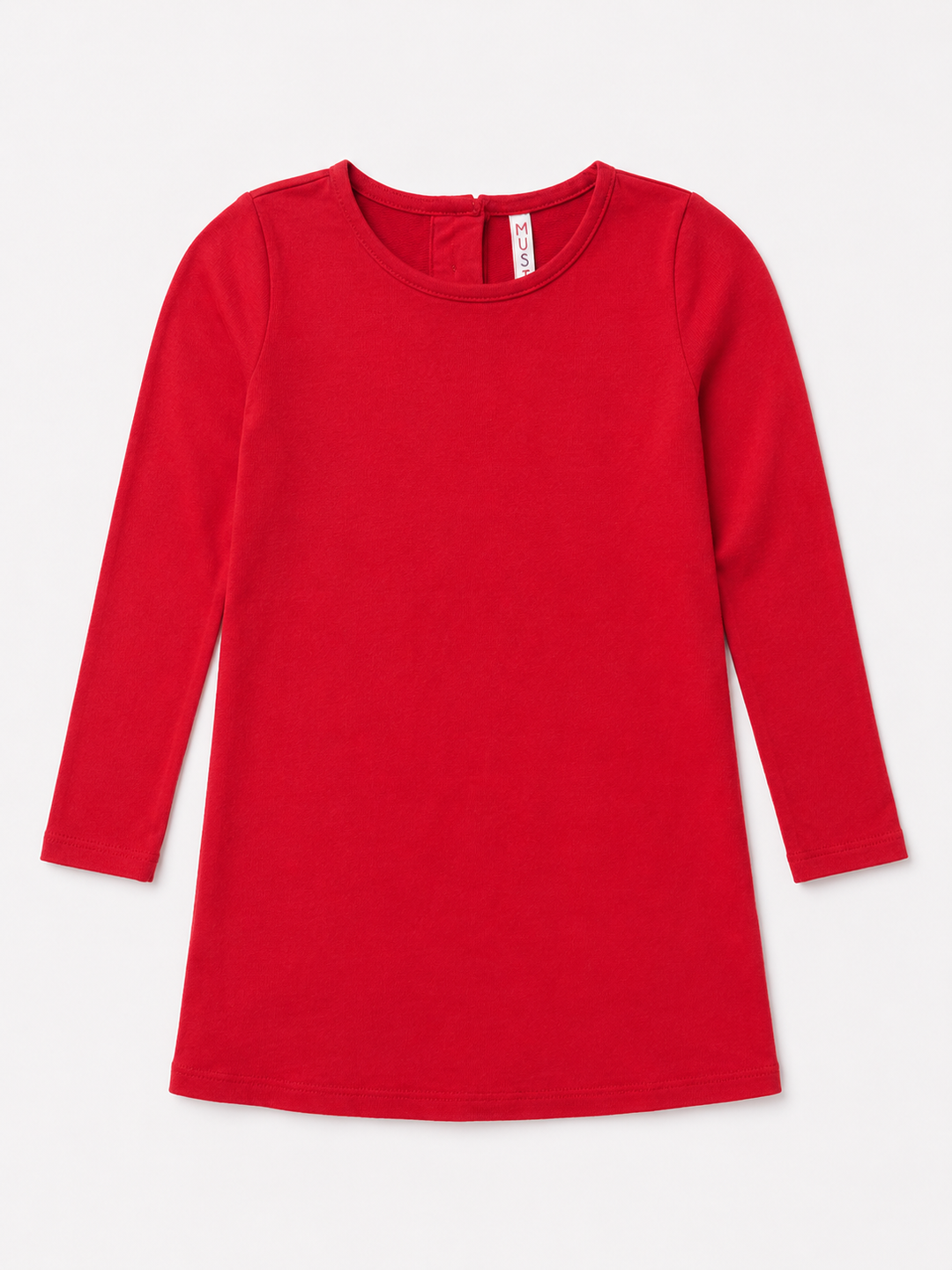 Toddler Girls Basic LS Dress