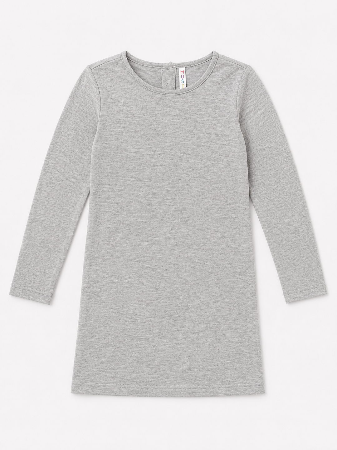 Toddler Girls Basic LS Dress