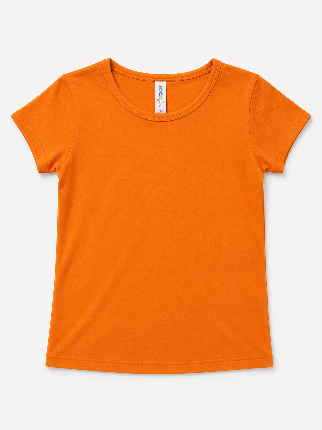 Toddler Girls Basic Cotton Tee