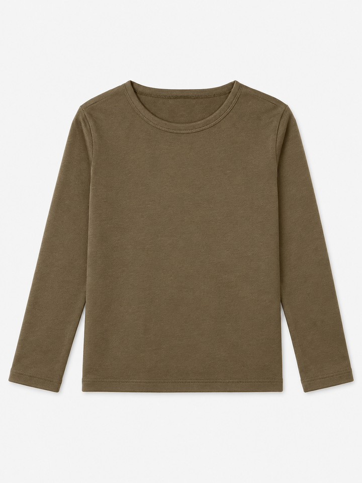 Toddler Boys Basic Long Sleeve Tee