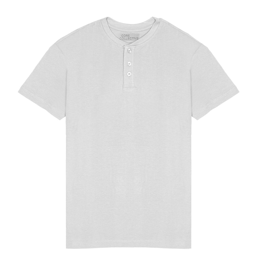 CORE COLLECTIVE PRIME LUXURY CLASSIC HENLEY SS TEE