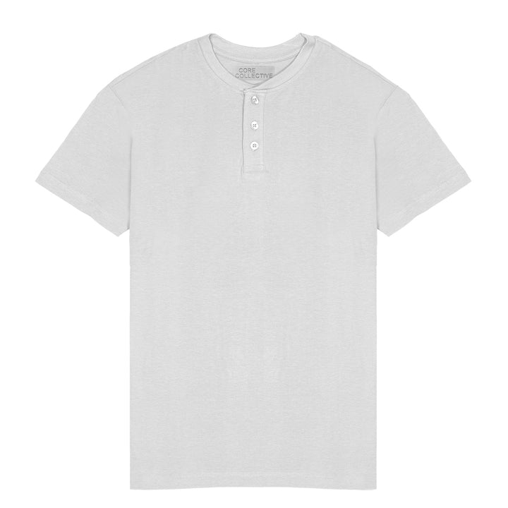 CORE COLLECTIVE PRIME LUXURY CLASSIC HENLEY SS TEE