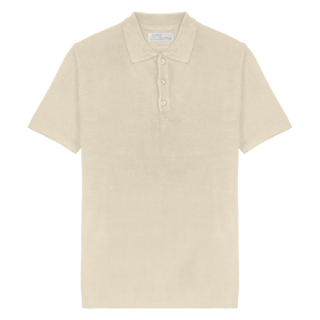 CORE COLLECTIVE APEX SS SWEATER KNIT POLO