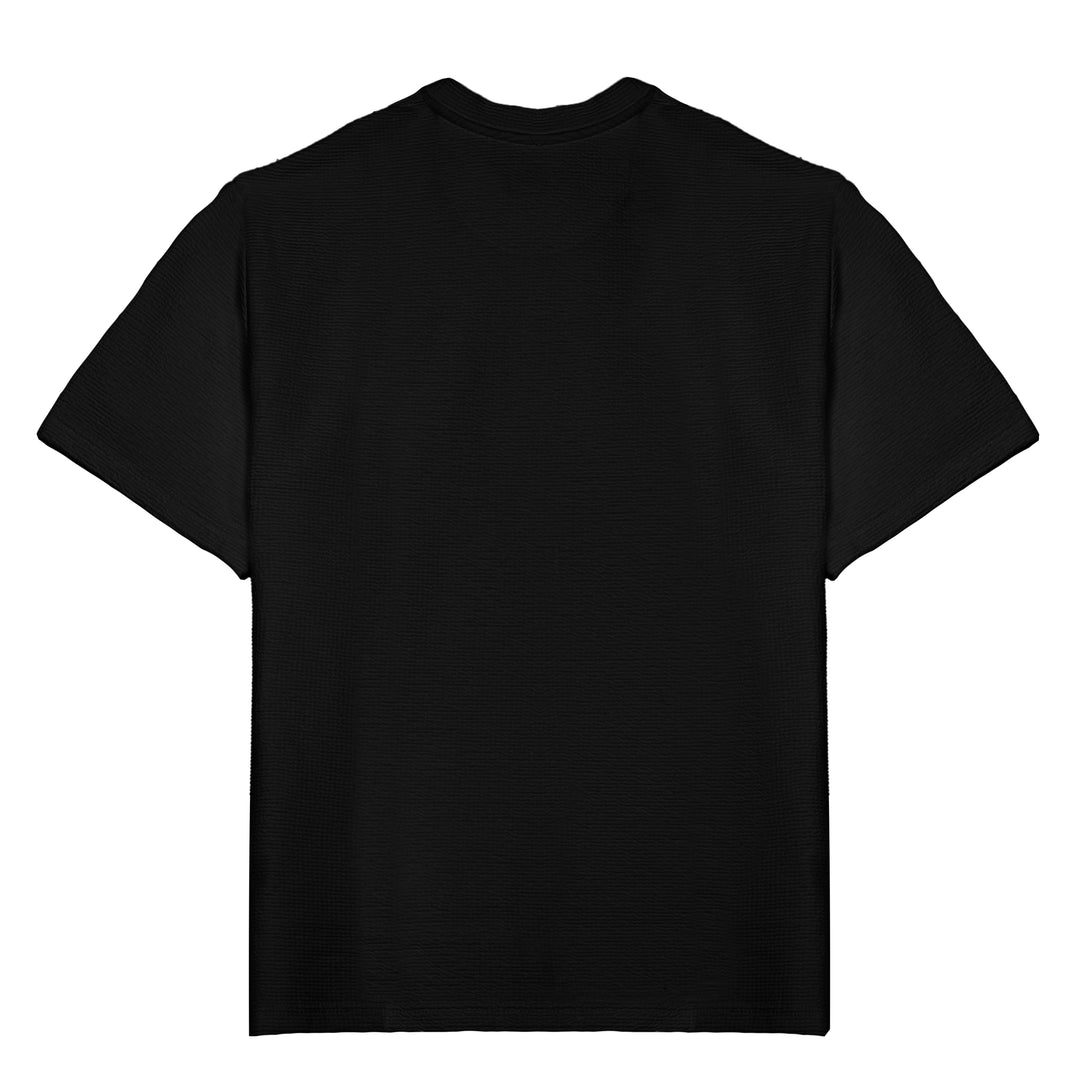 CORE COLLECTIVE CLARITY FLATBACK CRINKLE KNIT SS TEE