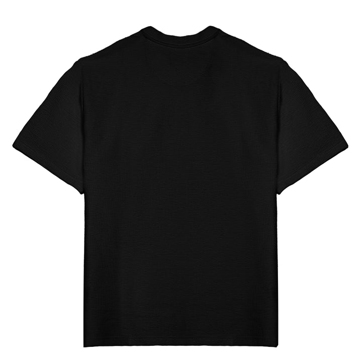 CORE COLLECTIVE CLARITY FLATBACK CRINKLE KNIT SS TEE