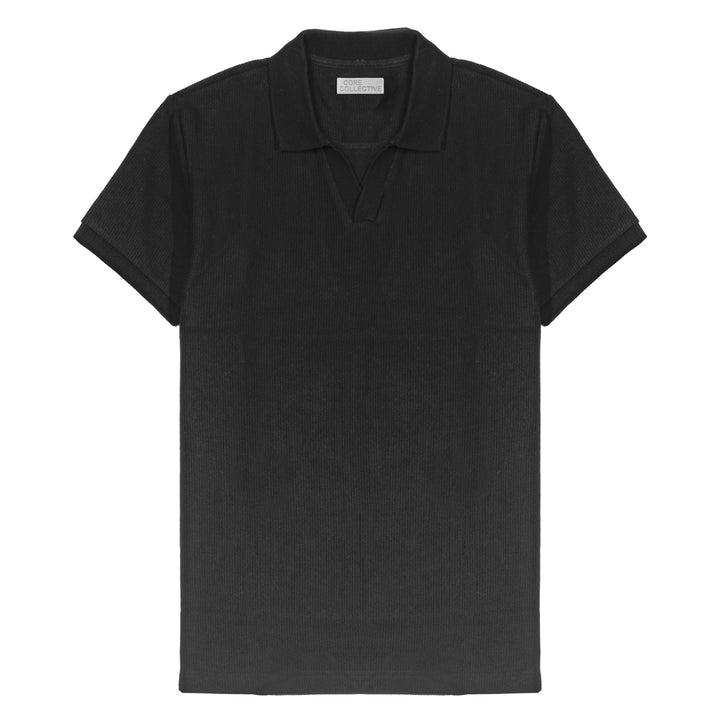CORE COLLECTIVE PIVOT VERTICAL OTTOMAN SS VNECK POLO
