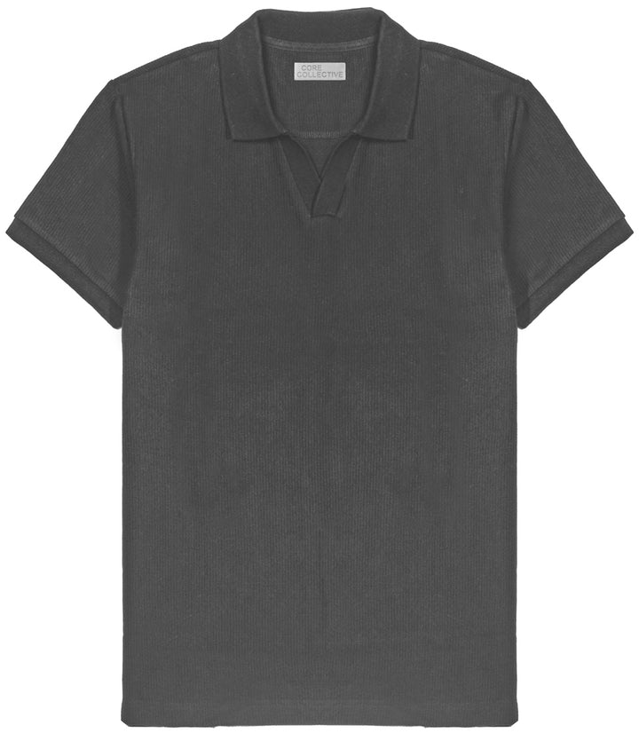 CORE COLLECTIVE PIVOT VERTICAL OTTOMAN SS VNECK POLO
