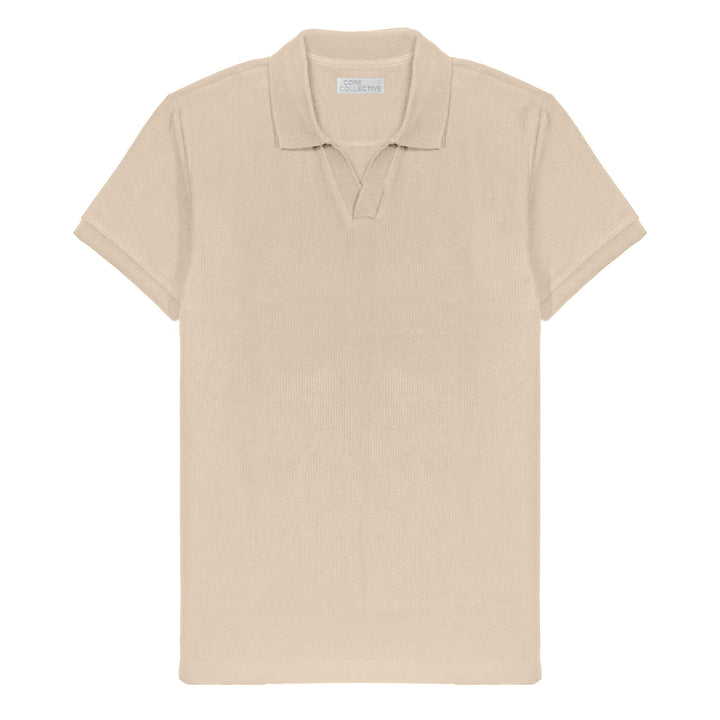 CORE COLLECTIVE PIVOT VERTICAL OTTOMAN SS VNECK POLO