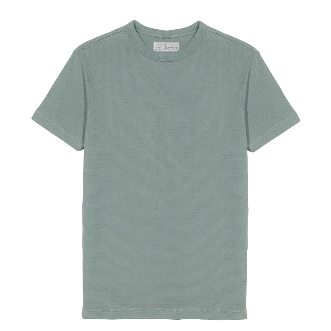 CORE COLLECTIVE BACK ALLEY FLATBACK SWEATER KNIT TEE