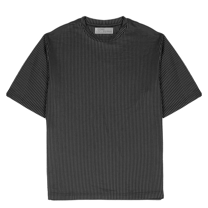 CORE COLLECTIVE STREETLIGHT SEERSUCKER SS TEE