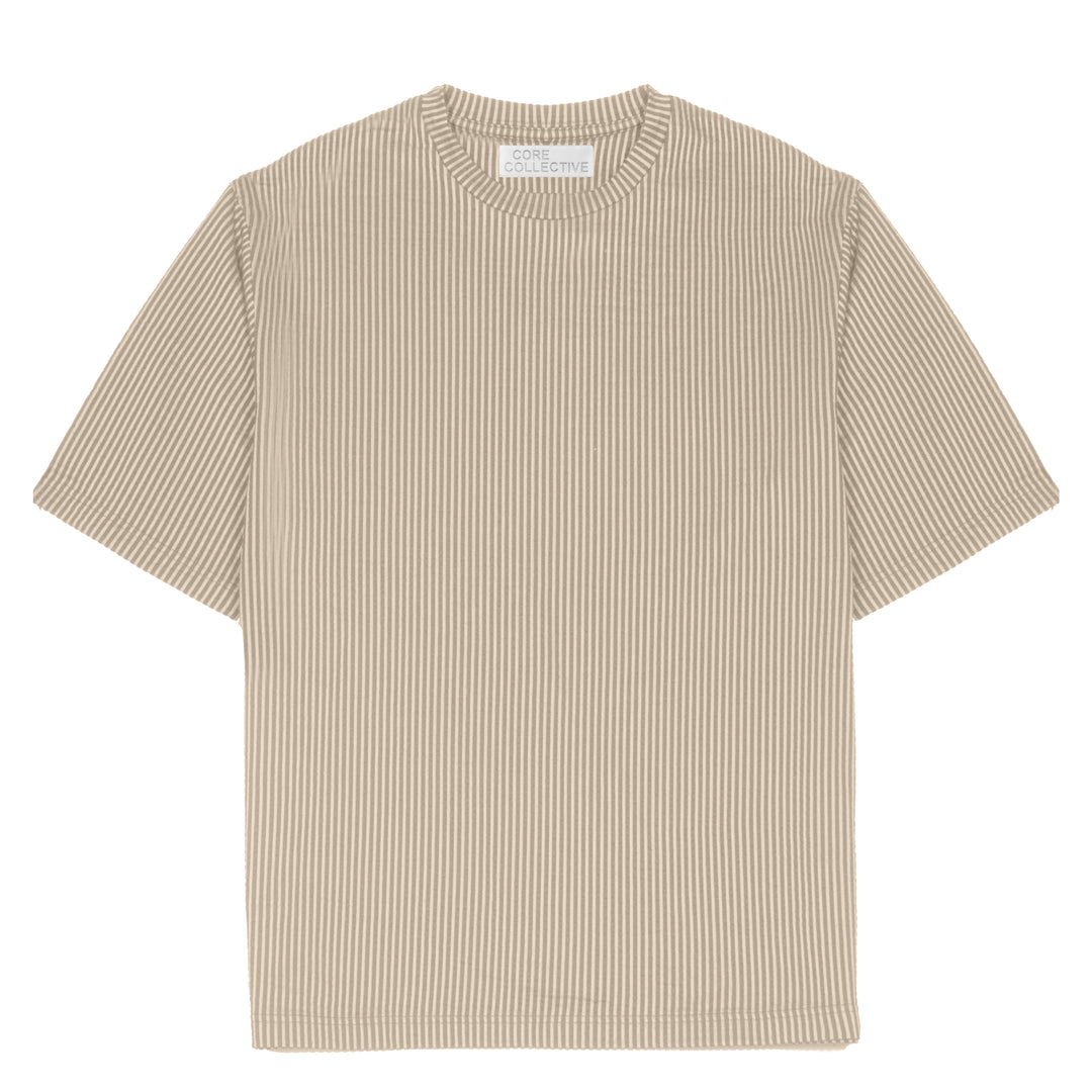 CORE COLLECTIVE STREETLIGHT SEERSUCKER SS TEE