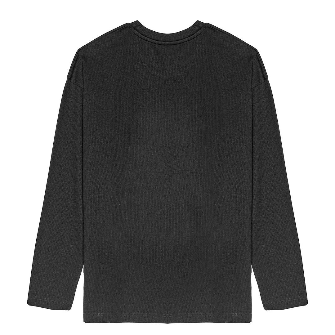 CORE COLLECTIVE CONCRETE JUNGLE FLATBACK RIBBED LS TEE