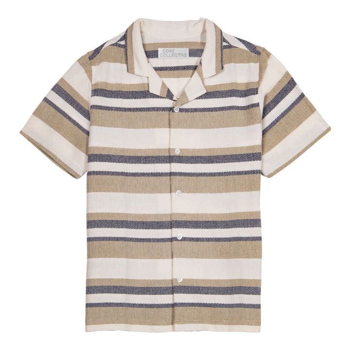 CORE COLLECTIVE GRUNGE BUTTON DOWN SS WOVEN SHIRT