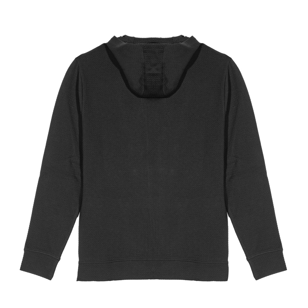 CORE COLLECTIVE SKYLINE TEXTURED ZIP UP HOODIE