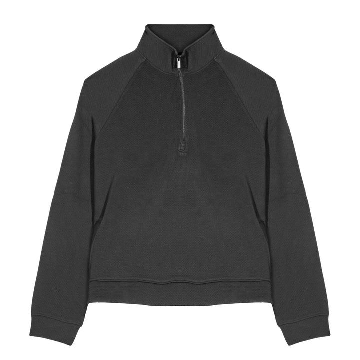 CORE COLLECTIVE SKYLINE TEXTURED ¼ ZIP MOCKNECK