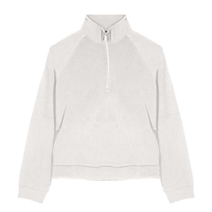 CORE COLLECTIVE SKYLINE TEXTURED ¼ ZIP MOCKNECK