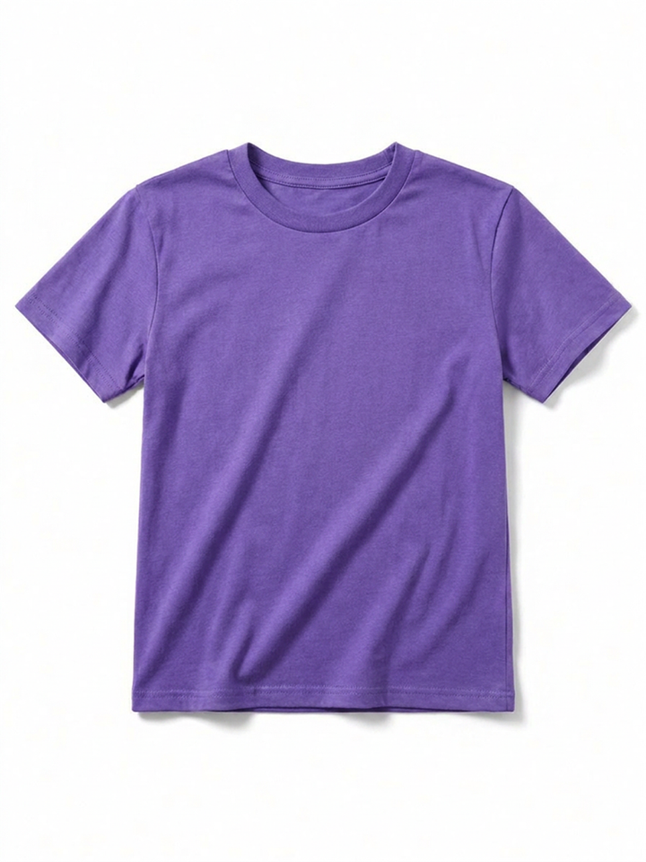 NONBRANDED YOUTH  SHORT SLEEVE BASIC TSHIRT