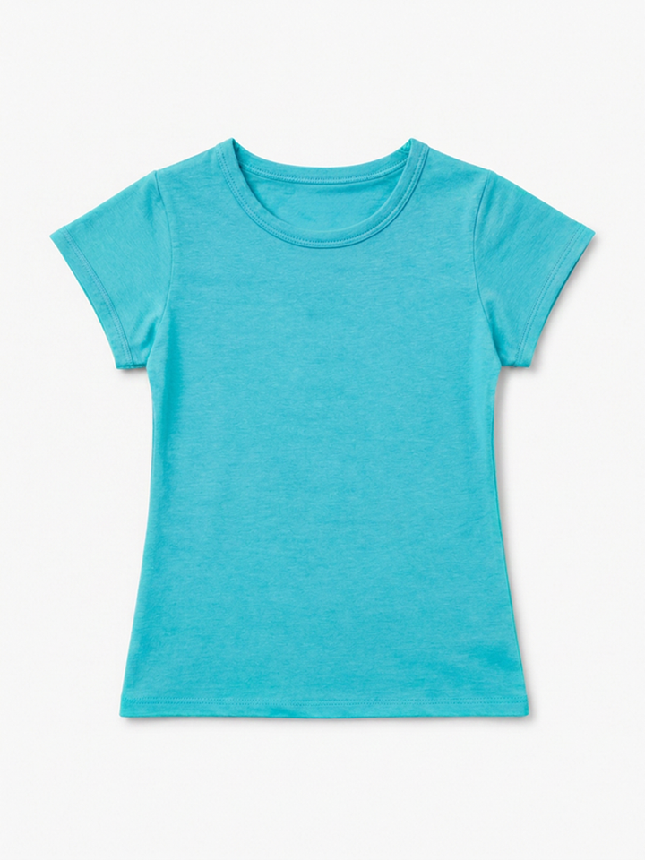 Toddler Girls Basic Stretch Tee