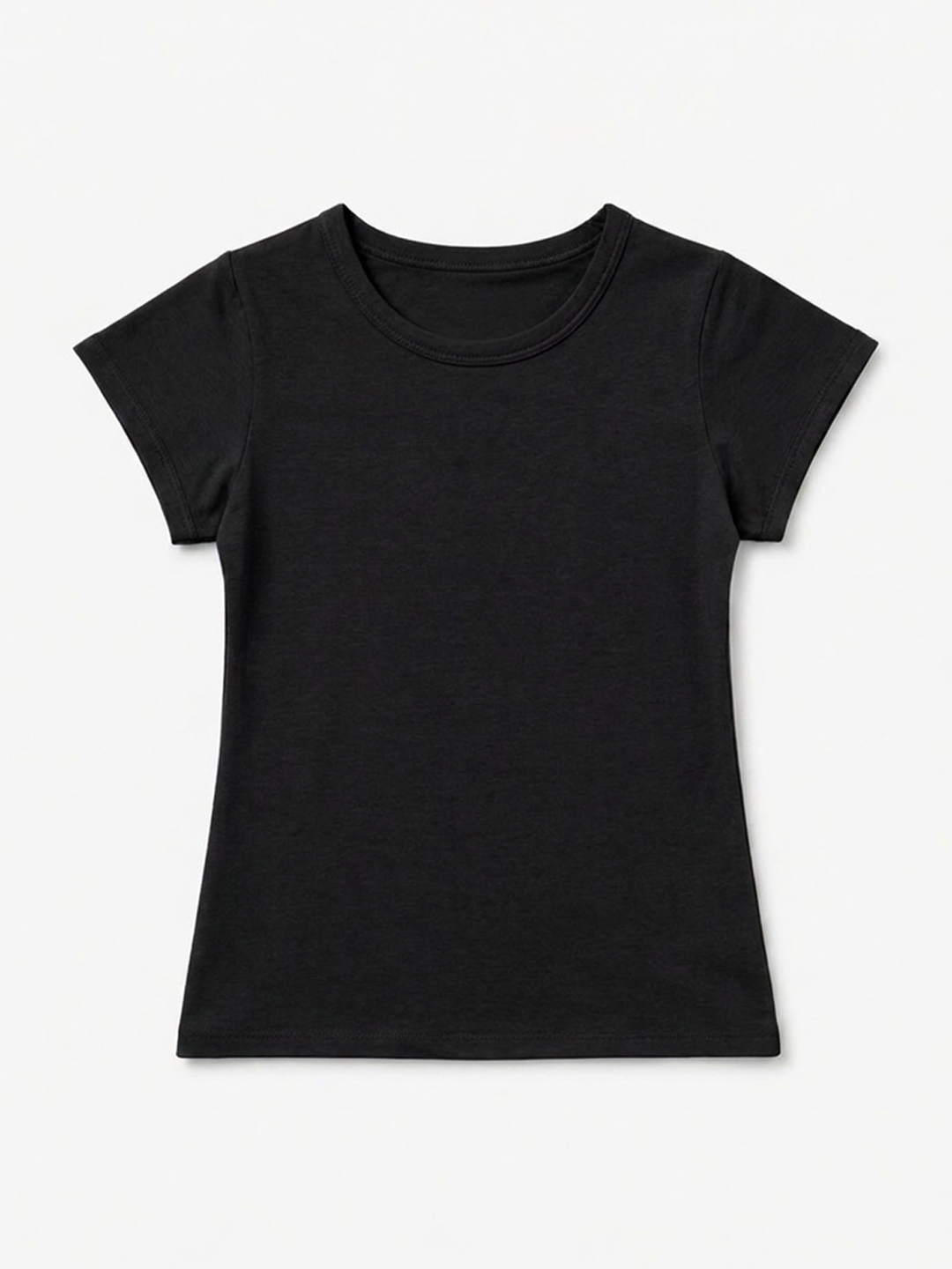 Toddler Girls Basic Stretch Tee
