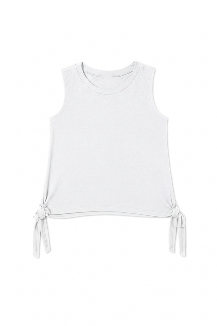 Toddler Girls Knotted Side Tank
