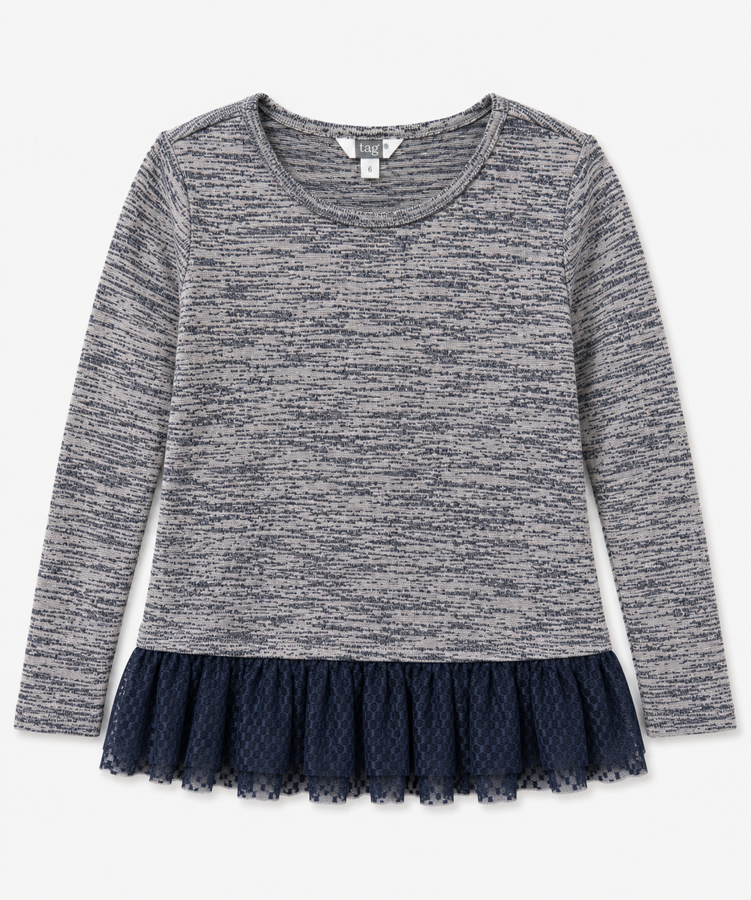 Toddler Girls LS Sweater Knit