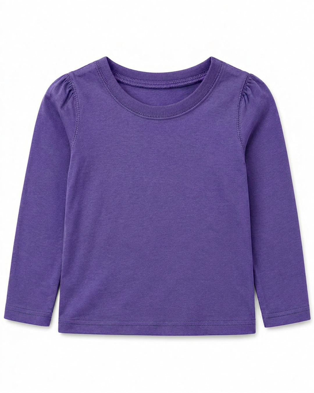 Toddler Girls Ruched Shoulder LS Tee