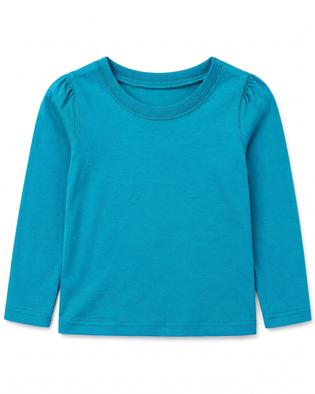 Toddler Girls Ruched Shoulder LS Tee