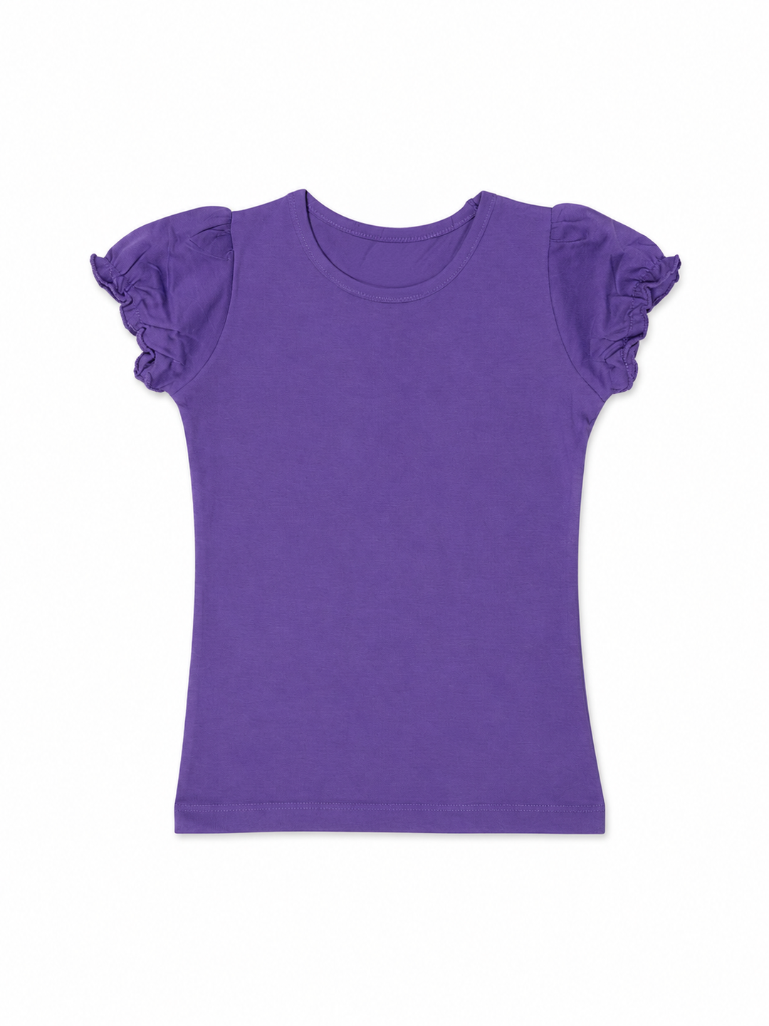 Toddler Girls Ruched Sleeve Tee