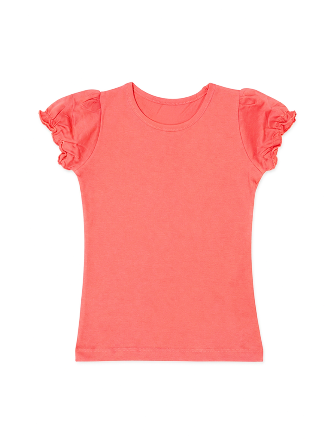 Toddler Girls Ruched Sleeve Tee