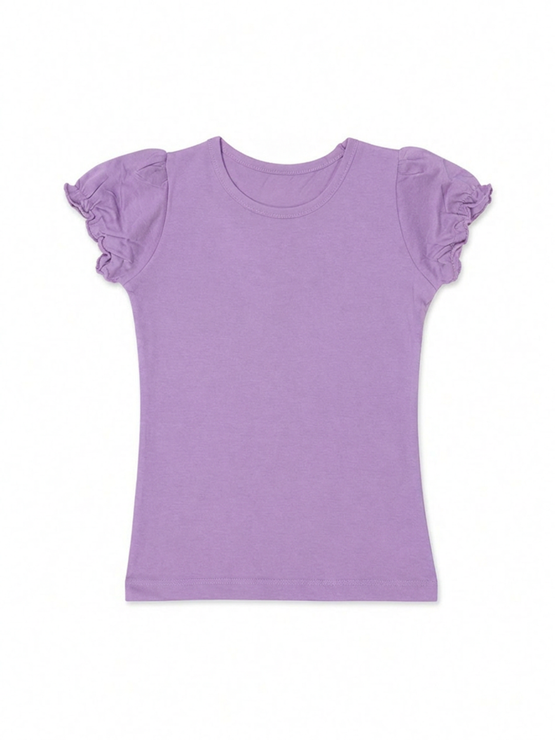 Toddler Girls Ruched Sleeve Tee