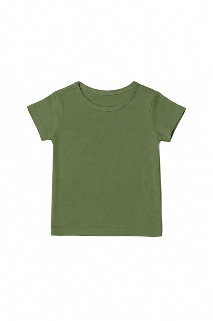 Toddler Girls 1x1 Rib Tee