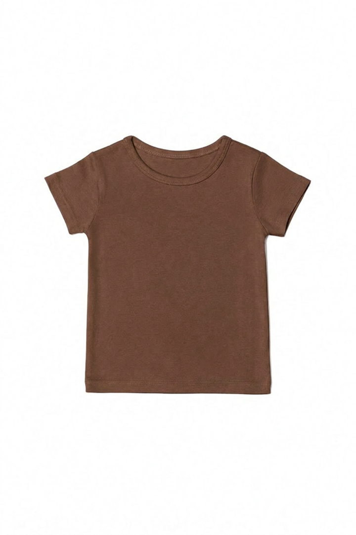 Toddler Girls 1x1 Rib Tee