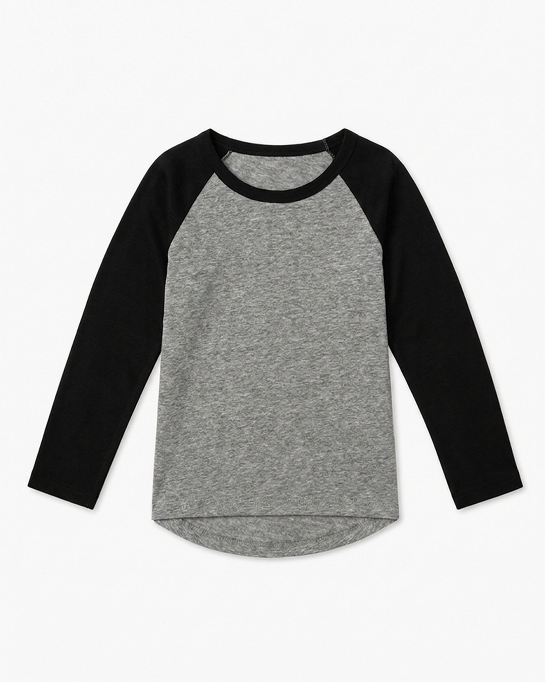 NONBRANDED TODDLER GIRLS LS RAGLAN TEE