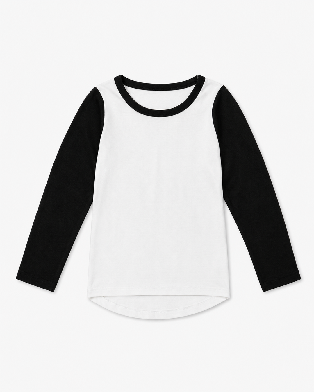 NONBRANDED TODDLER GIRLS LS RAGLAN TEE