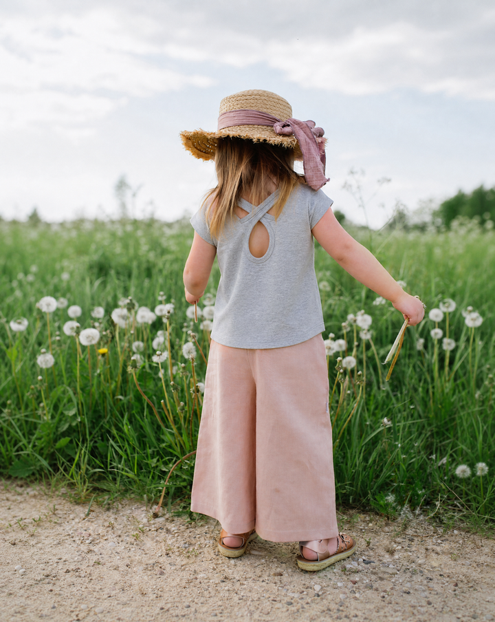 NONBRANDED TODDLER GIRLS CROSSBACKS TANKTOP