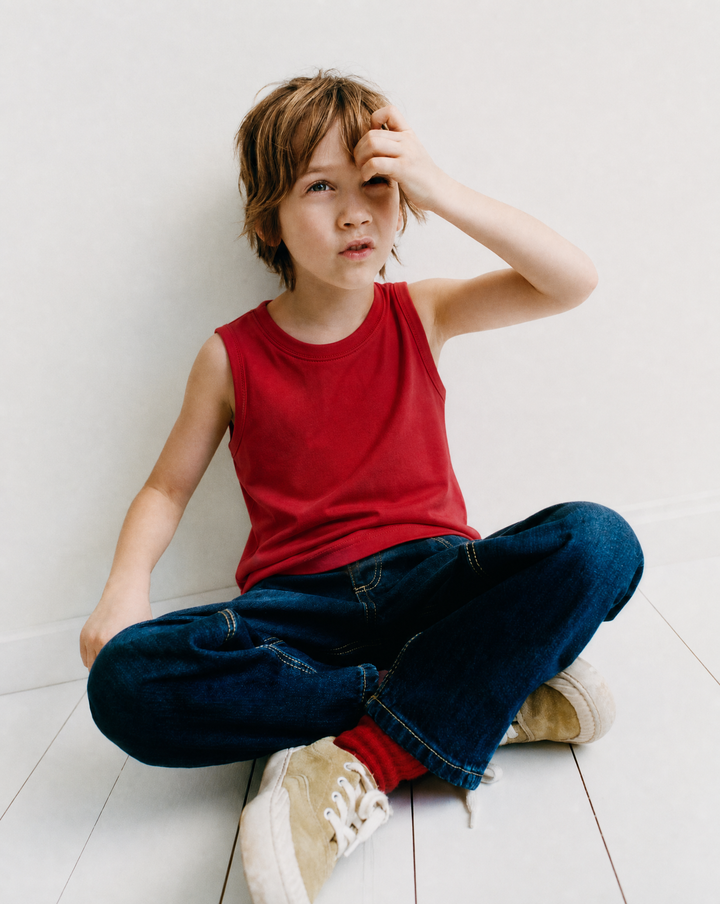 NONBRANDED TODDLER MUSCLE TANKTOP