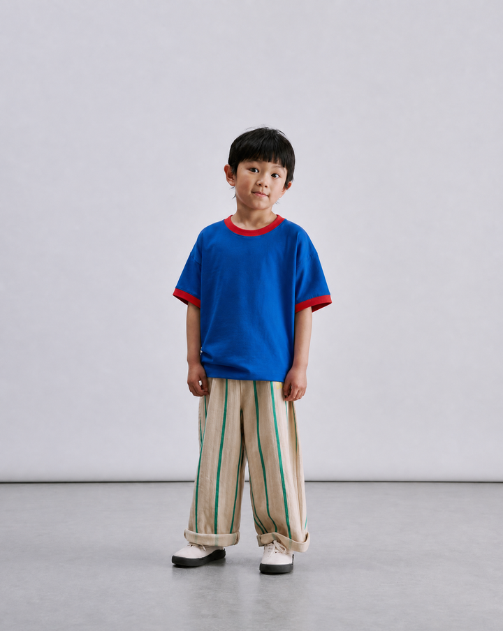 NONEBRANDED TODDLER RINGER SHORT SLEEVE TSHIRT