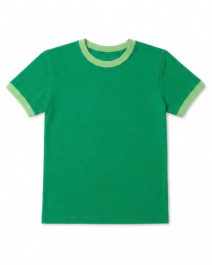 NONEBRANDED TODDLER RINGER SHORT SLEEVE TSHIRT