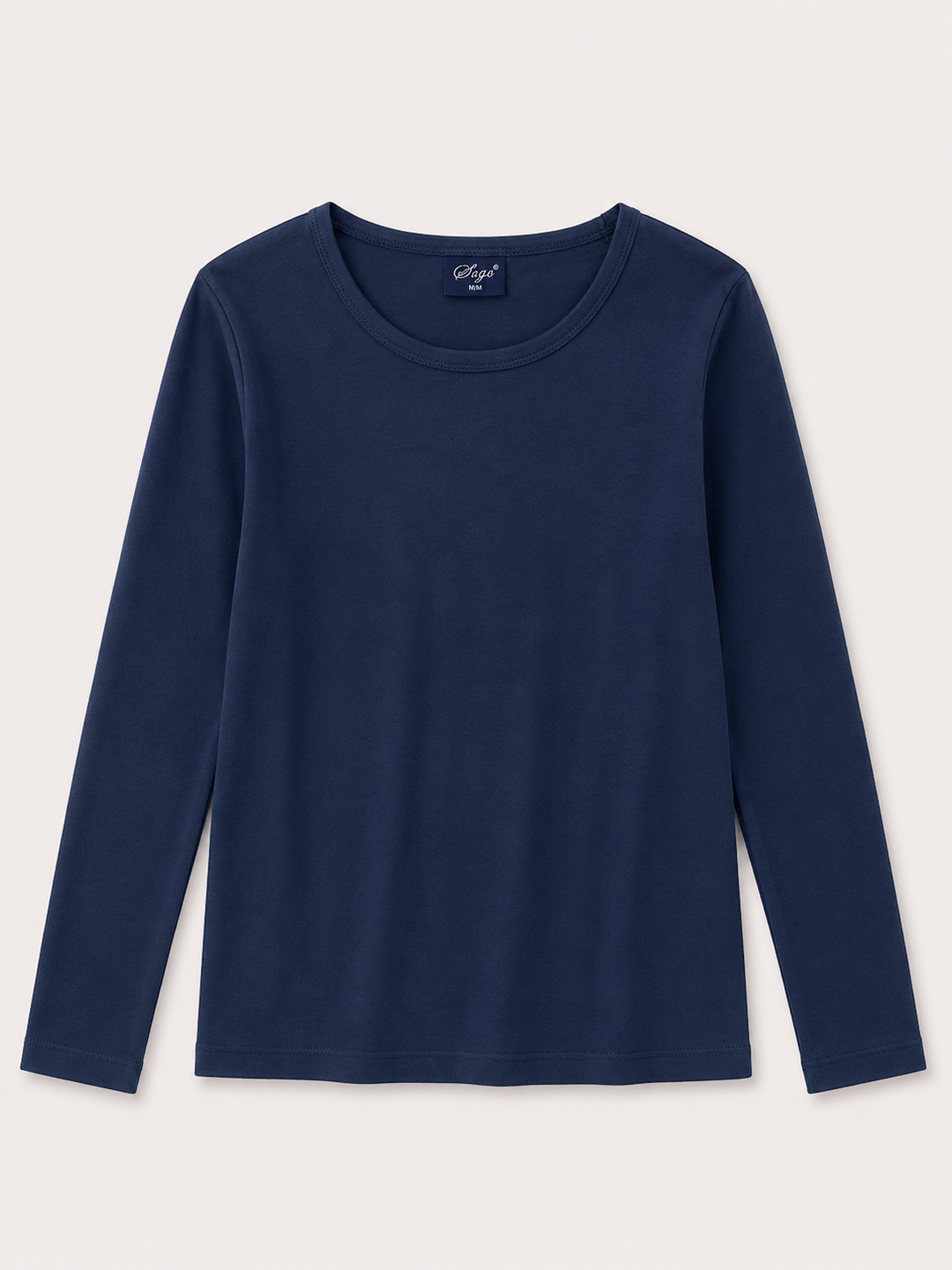 Youth Girls Long Sleeve Interlock Tee