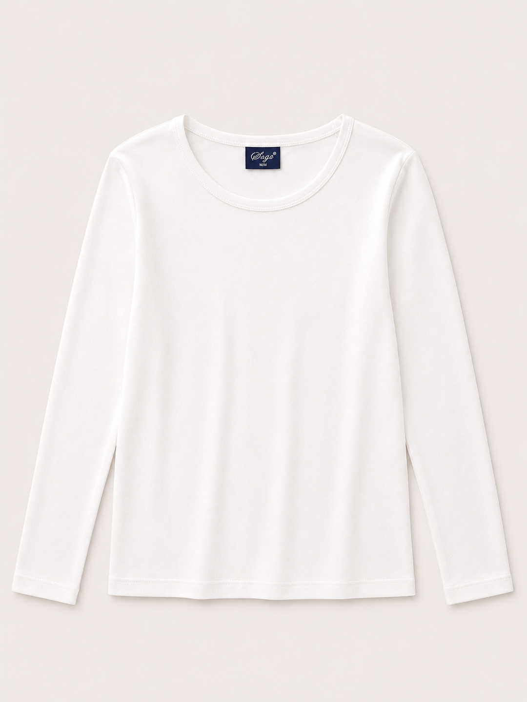 Youth Girls Long Sleeve Interlock Tee