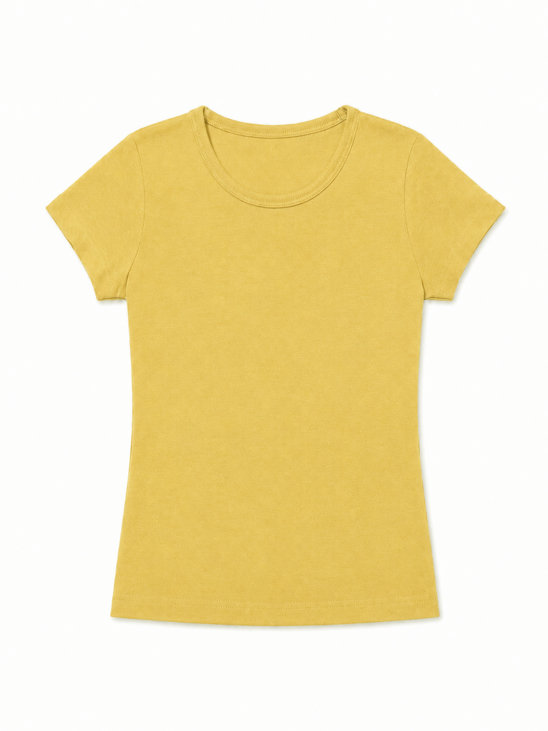 NONBRANDED YOUTH GIRLS SS RIB TEE