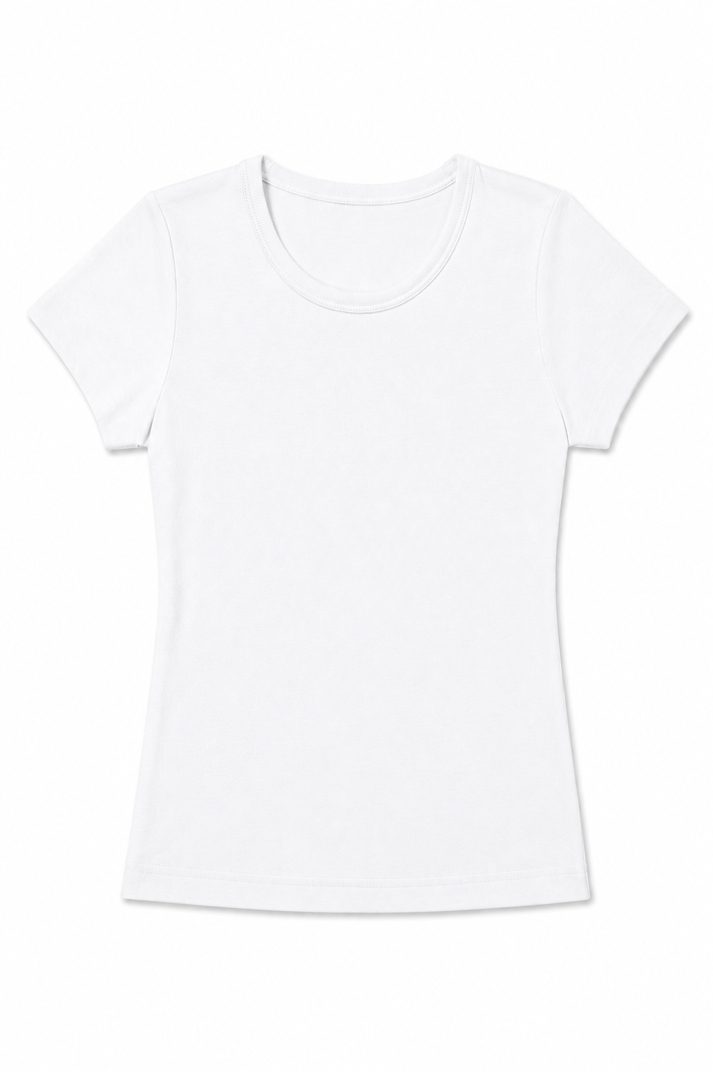 NONBRANDED YOUTH GIRLS SS RIB TEE