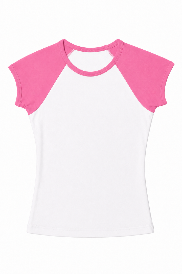 Youth Girls 2-Tone Sleeveless Rib Tank